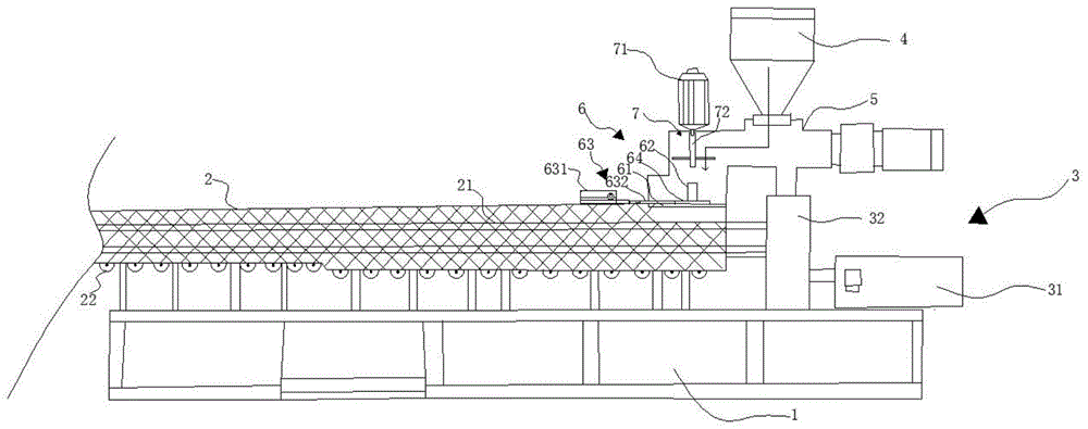Granulation injection molding method